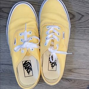Yellow Vans